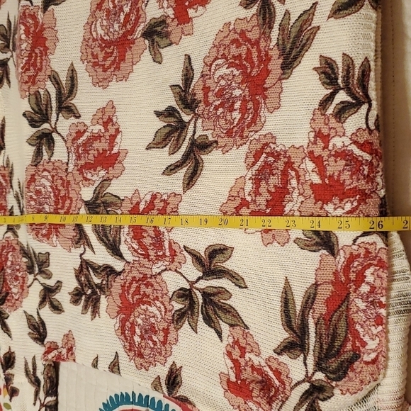 Show Me Your Mumu Floral oversized sweater size XS - Picture 8 of 11